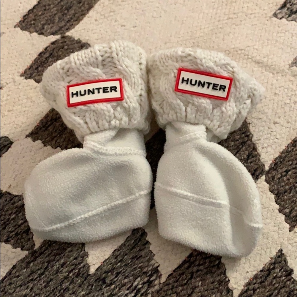 Hunter Cable Knit boot socks toddler